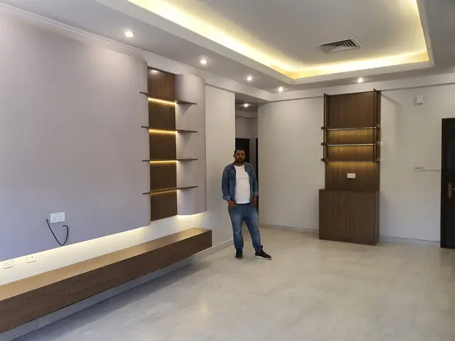 صالة معيشة وأصباغ