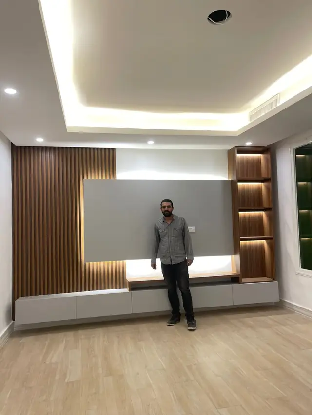 بديل خشب وإضاءة ليد